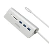 3 Ports Hub USB Combo type c to usb 3.0 memory card reader usb hub