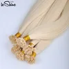 Wholesale Virgin Russian /#60/ #613 Flat Tip Keratin Double Drawn Hair Extension