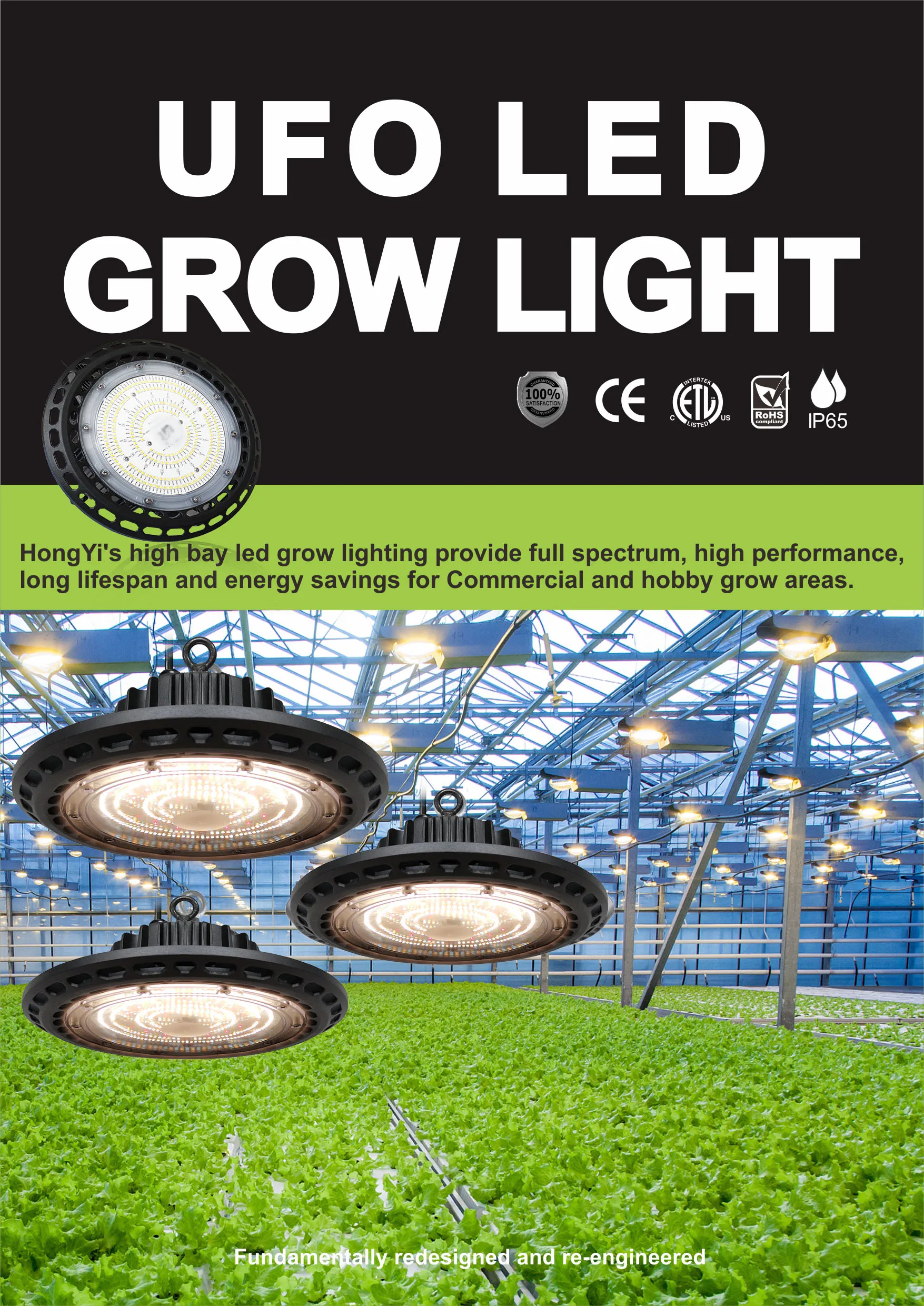 200w Full Spectrum Plant Light Ufo Led Grow Light For Indoor Greenhouse ...