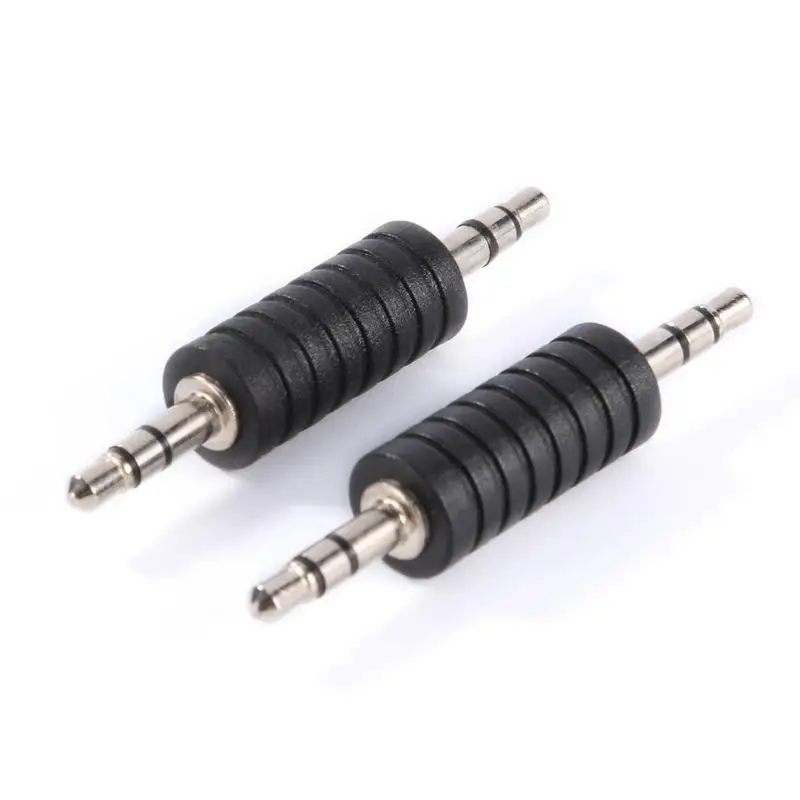 

Free Shipping 3.5mm Stereo Male to Male Jack Audio Plug TRS Connector Coupler Adapter Joiner Converter