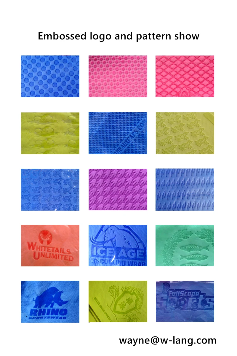 
Hot sale synthetic plas chamois water instant chilly towel,Custom PVA cooling sports cool towel softextile for gym fishing sun 