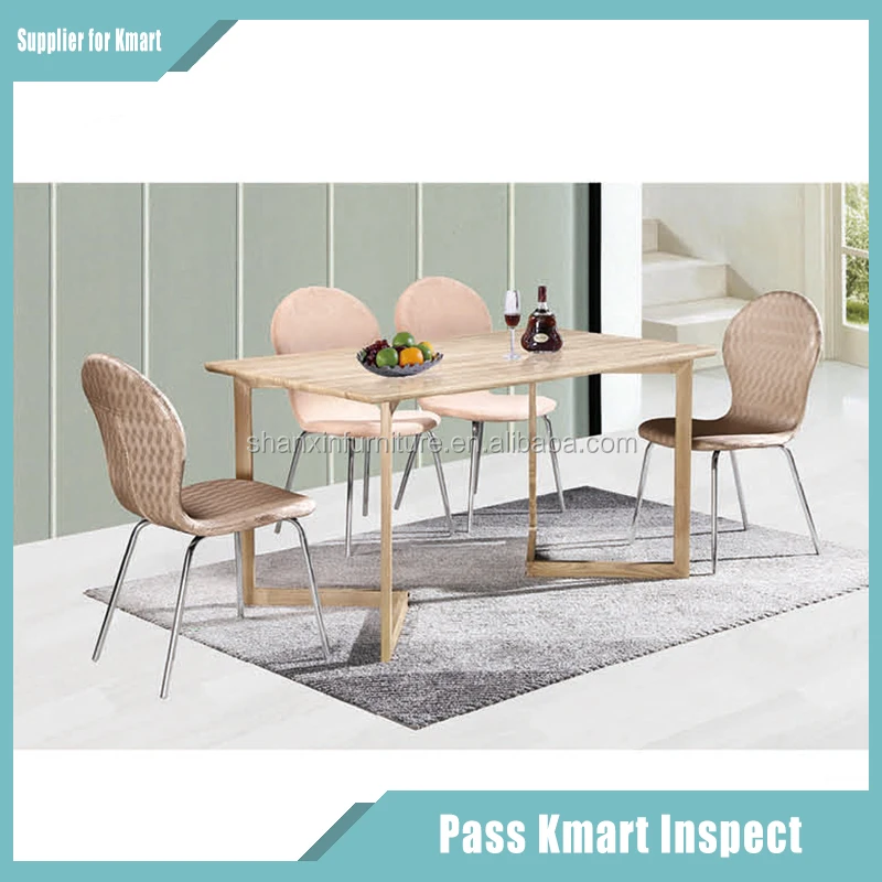 Venta al por mayor juego de comedor de vidrio compre online los ... Juegos de comedor modernos con base de madera y vidrio