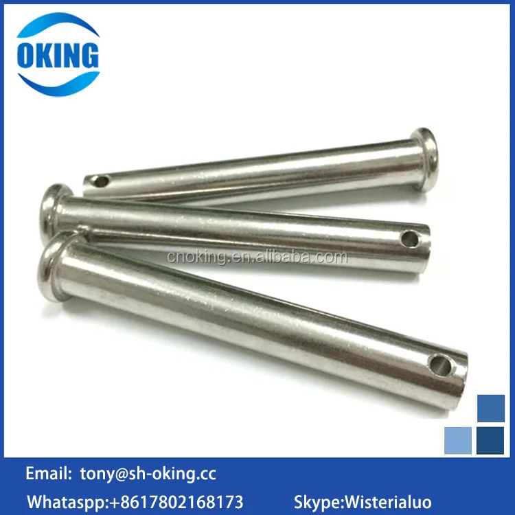 Flat Head Clevis Pin With Hole Din 1444 B Products From Shanghai Oking Hardware Co Ltd 