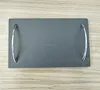 Popular Factory Direct FDA Natural Black Slate Small Serving Tray
