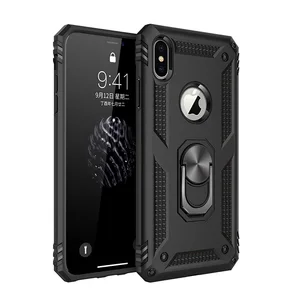 Shockproof Magnetic Car Mount Ring Holder iPhone XS XR Max