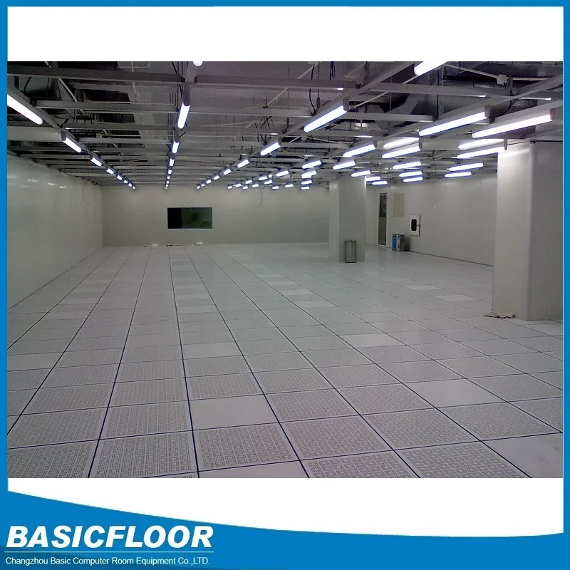 server room anti-static perforated raised flooring