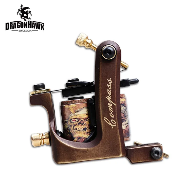 

2units Dragonhawk Copper Material Tattoo Coil Machine Shader Liner Coil Machine, Mental material