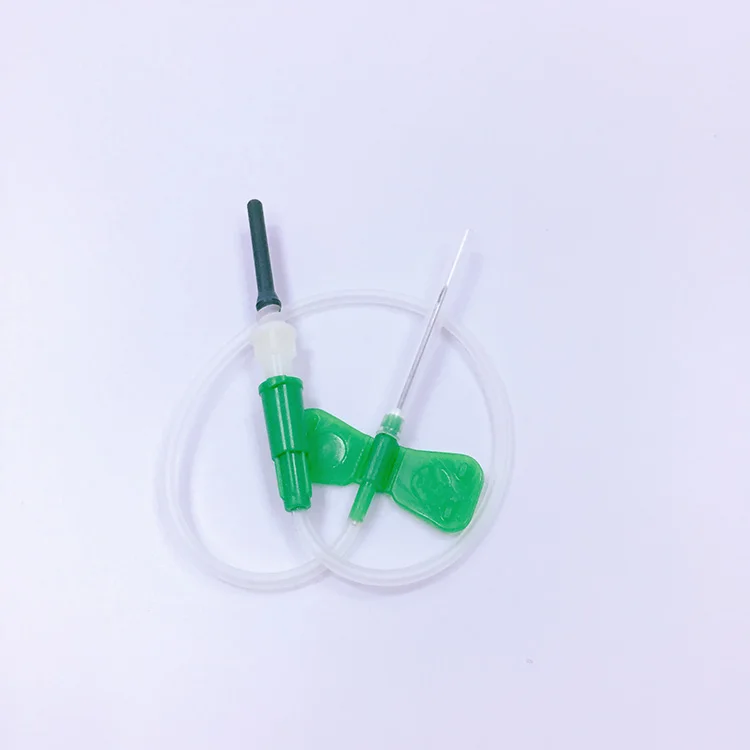 disposable safety butterfly vacuum blood collection needle