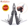 New Soft Rubber Handle Outdoor Survival Tool Knife Pliers Folding Multi Function Plier