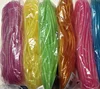 28 COLORS 8mm Decorative Poly Mesh Tube Tubing Deco Poly Flex Ribbon