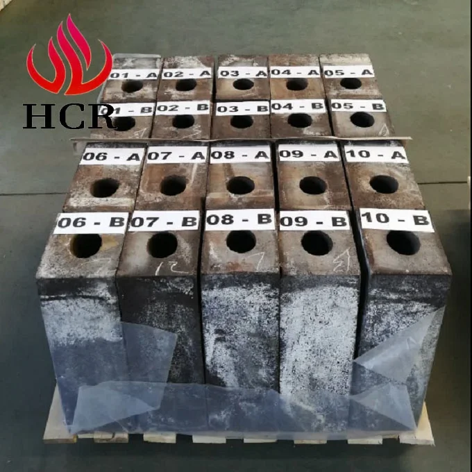 Zhengzhou Hcr Brand Tin Bath Bottom Brick/fire Caly Block/ Casting