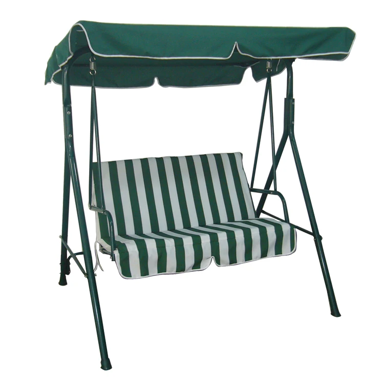 Comfortable seat outdoor hanging swing chair with canopy
