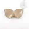 China Manufacturer Women's Invisible W Shape Strapless Bra Reusable Self Adhesive Silicone Bra