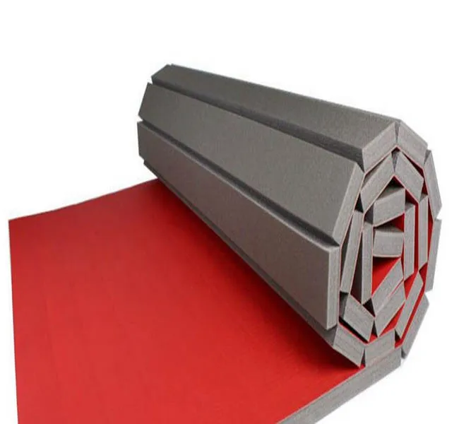 

MMA tatami mat roll up wrestling mats judo floor mats, Red/blue, yellow/blue, black/grey or customzation