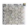 bathroom mosaic wall decorations,mosaic wall panels,golden select marble and granite hexagon mosaic wall tiles