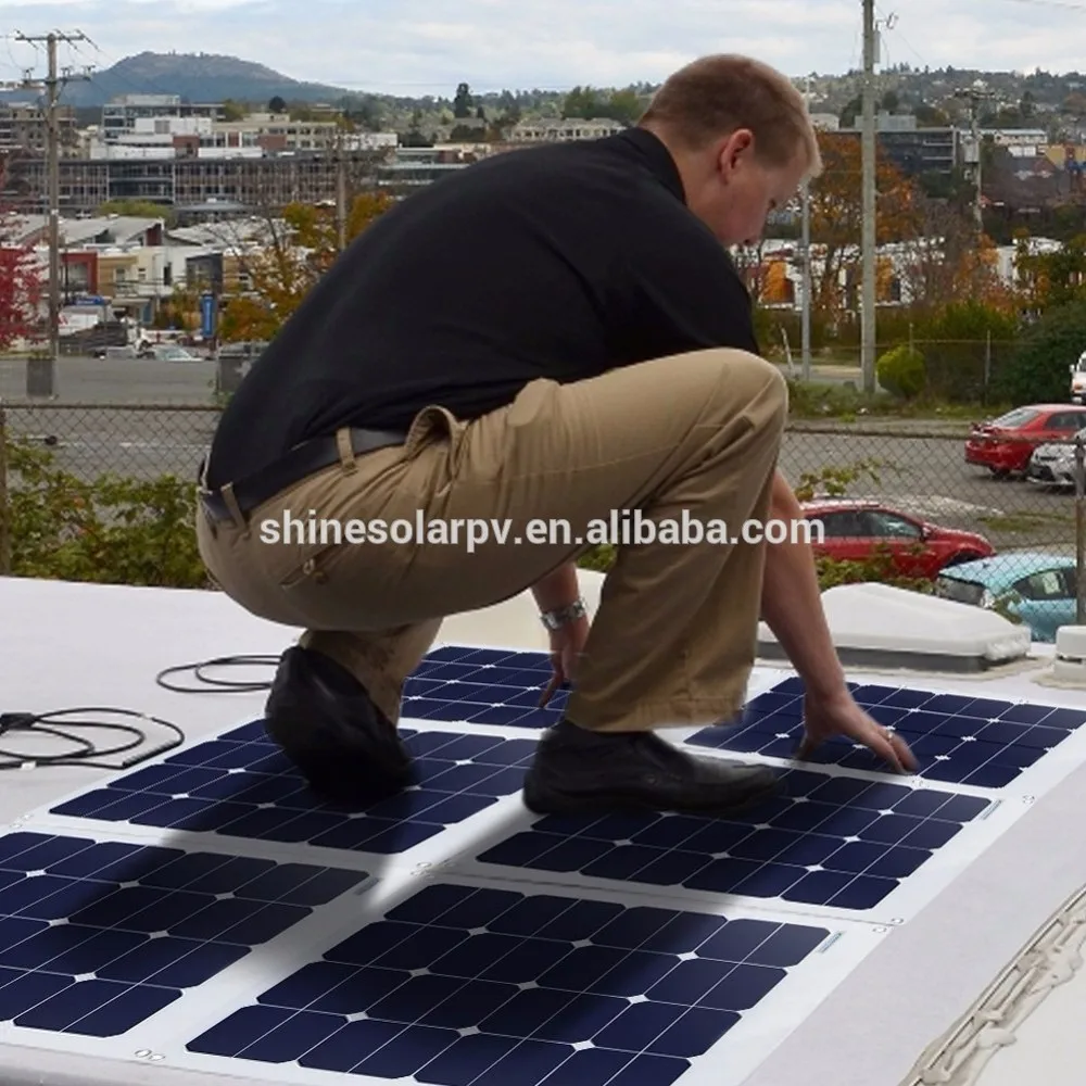 Car Windshield Sun Shade Solar Panel 50w Automatic Cleaning Solar Panel