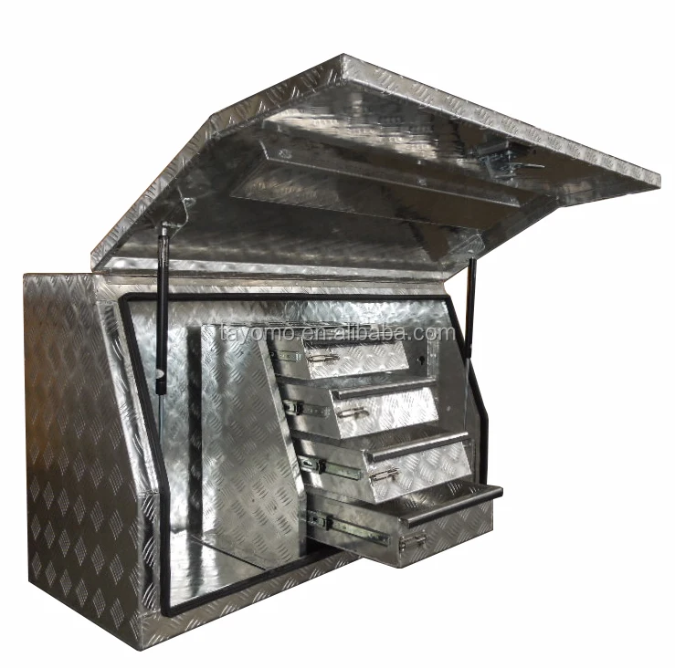 Aluminum Ute Tool Boxes/fcl With Removable Drawers Buy Removable
