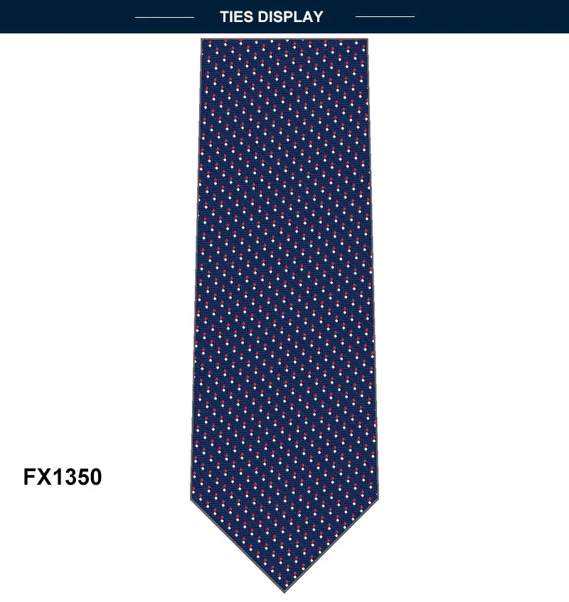 Printed Silk Twill Tie Fabric 100 Silk Woven Jacquard Necktie Bowtie