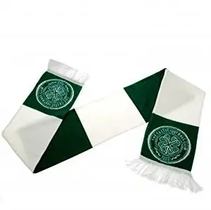 Celtic FC Official Bar Jacquard Scarf