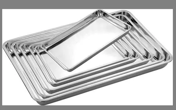 Hotel Stainless Steel Square Food Plate - Buy Stainless Steel Square ...