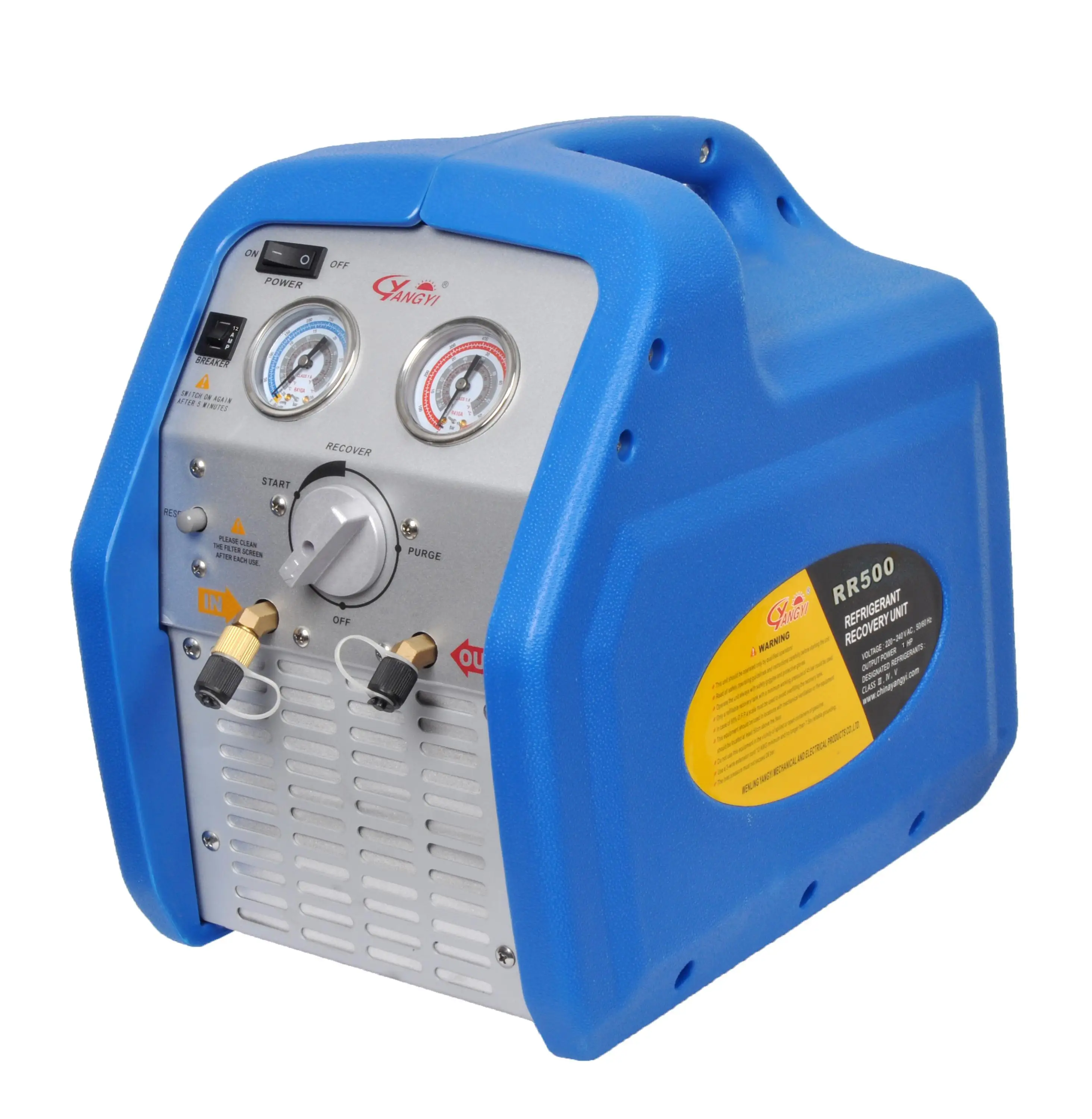 Portable Rr500 1hp Refrigerant Recovery Machine Unit For R134a R410a R22 Buy Refrigerant Recovery Machine Recovery Unit Refrigerant Recycling Machine Product On Alibaba Com