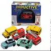 2018 Kids Toy electric Car Inductive Tanks Truck Taxi fire engines Magnetic Pen Following Car