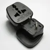Universal to European two round pin plug, socket with safety shutter CE LVD certificate