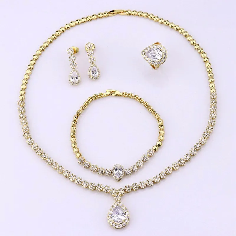 Italian Costume Costume Gold Jewelry Sets 18k African Gold Plating ...