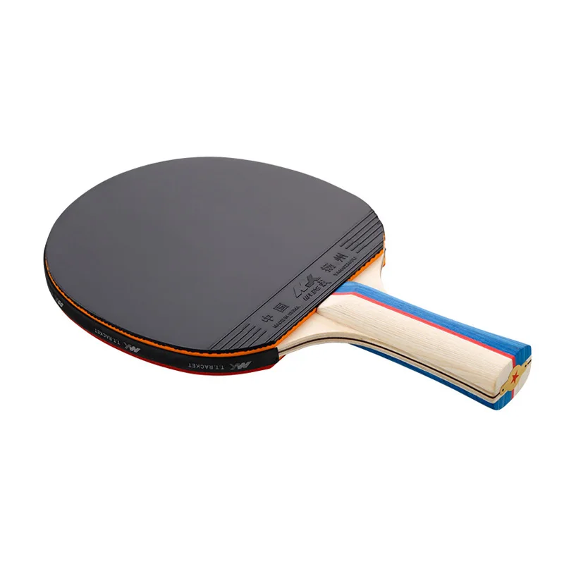 Factory Customized Best Raw Wood 7 Layers Ping Pong Paddle Table Tennis