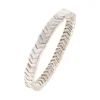 CHEVRON LINK STRETCH BRACELET