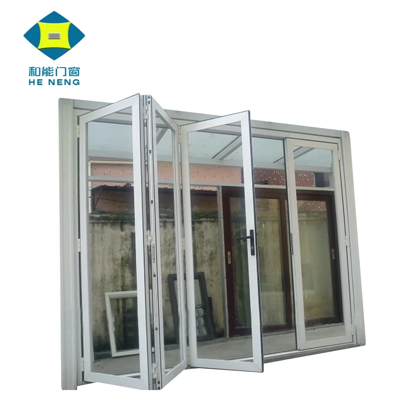 Commercial Interior And Outdoor Aluminum Folding Glass Doors