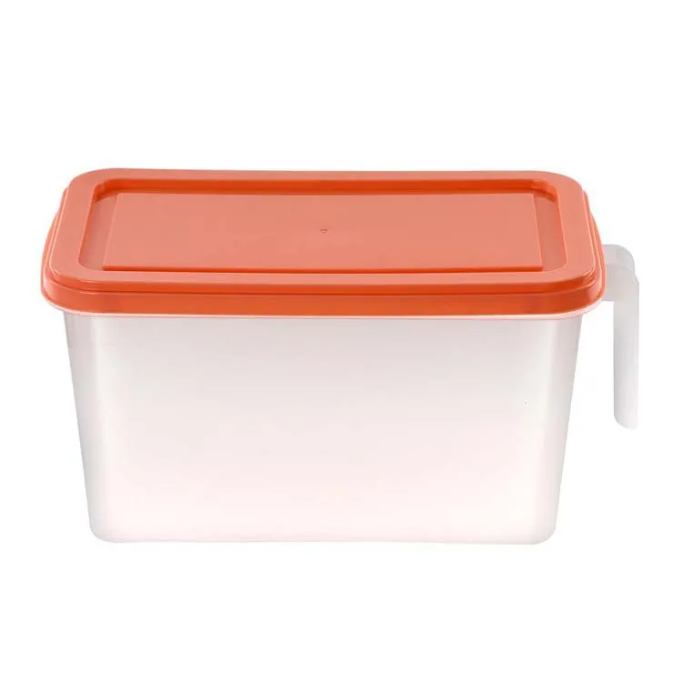 

multifunction rectangular plastic bulk 5 liter containers with 5 litres, Blue,yellow,pink,clear