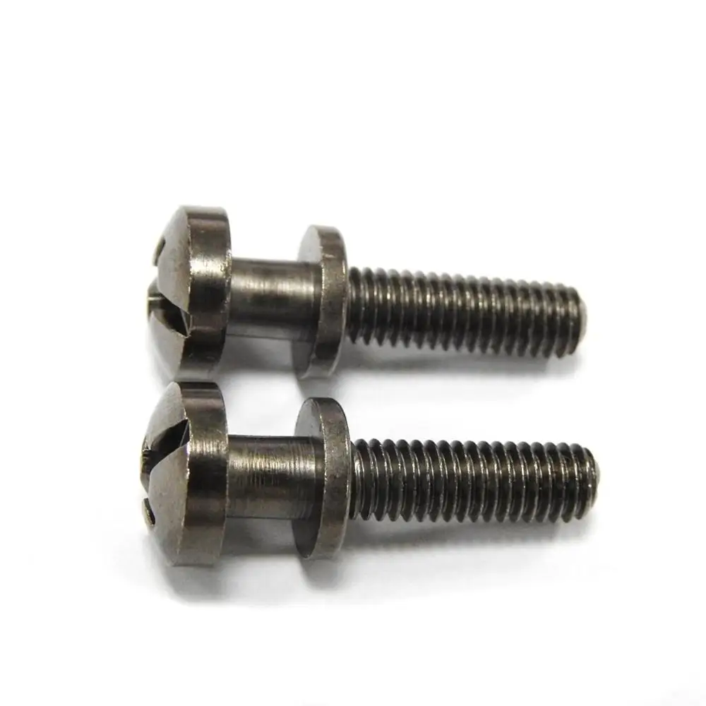 
Black Nickel Plating M6 Pan Head Phillips Drive Machine Carbon ]Steel Screw With Washer 