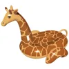 Elegant Design Swimming Pool Toys PVC Inflatabble Deer Giraffe Pool Float