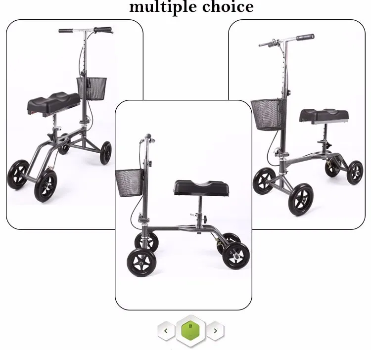 Light Folding Knee Walker Scooter Instead Of Crutch Buy Folding Knee Walker,Light Folding Knee