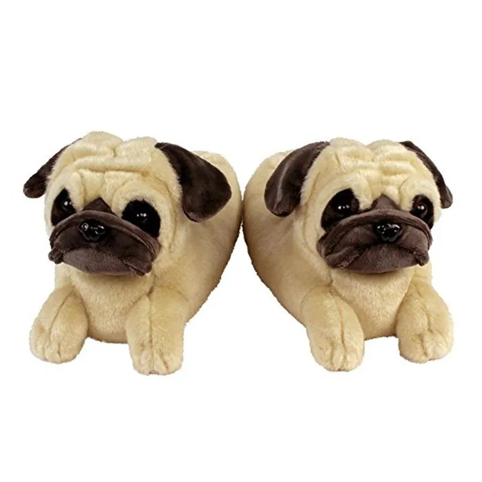 pug slippers for adults