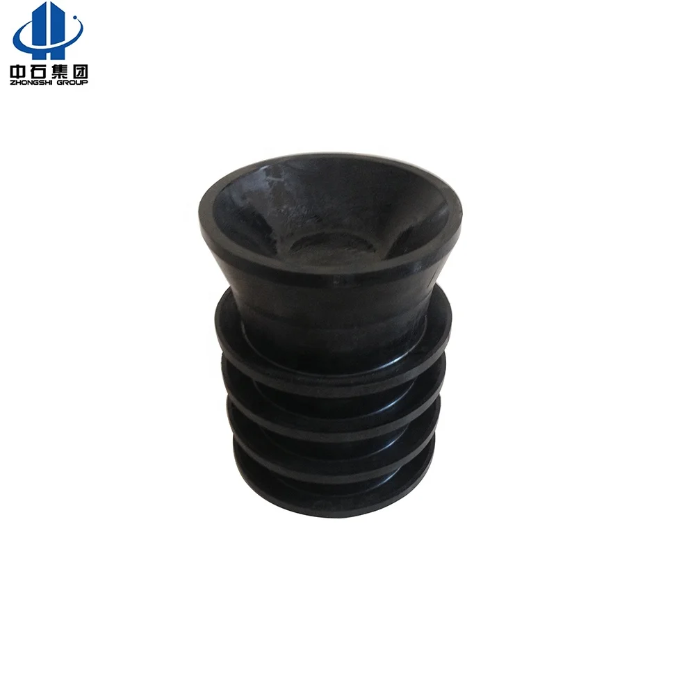 
oilfield conventional 18 5/8' top and bottom cementing wiper rubber plug 