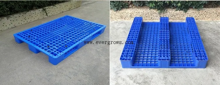 4 way standard size plastic pallets manufacturer malaysia with low price
