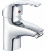 Mini Waterfall Bathroom Tap Basin Sink Mixer Tap Cloakroom Round Chrome UK
