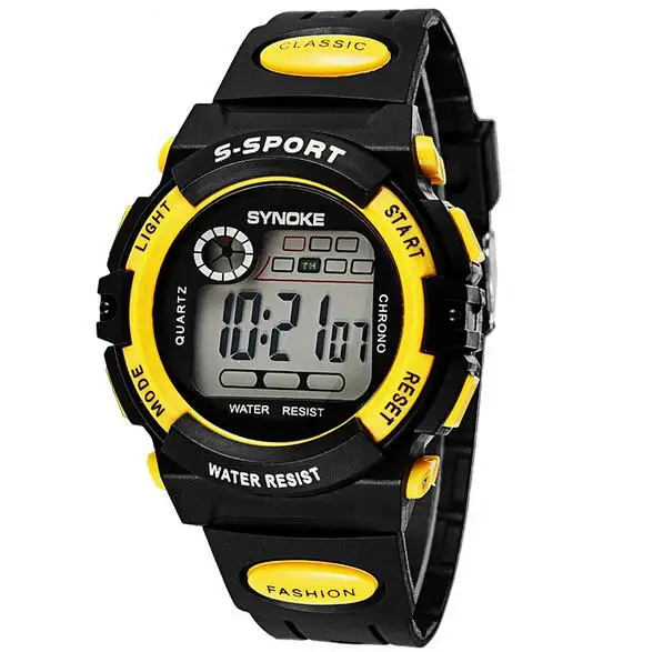 

Factory new design waterproof wrist watches digital sport watch, Five colors
