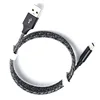Wholesale New Nylon Braided Durable 2A Micro Usb Charging Cell phone Transfer Sync Cable for Android phone