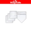 White Throw Down Baseball Bases