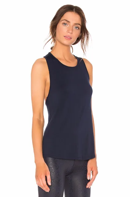 custom print womens t-shirt sleeveless sports clothing womens