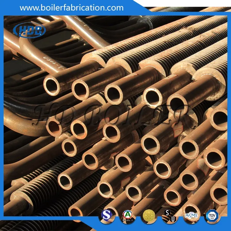 Double H Fin Tube with Max. 20t/h Steam Production and 3 Years Warranty for Natural Circulation Boilers