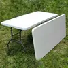 Wholesale 60 Inch Granite White Rectangle Plastic Folding Dining Tables