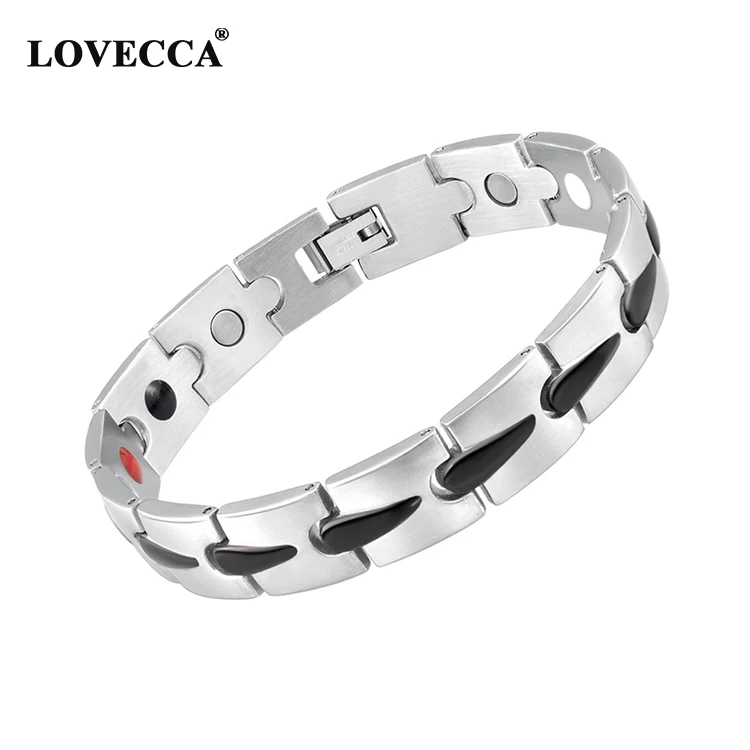 

NL029D New Arrival Reduce Pressure The Best Rated Magnetic Healing Bracelets For Mens