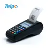 Linux os system Simple 3G Wifi Handheld POS machine terminal With lan magnetic card reader Printer