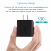 AUKEY Smart Plug With Qualcomm Quick Charge 3.0 34.5W 2 Ports USB Wall Phone Charger for Samsung S7 LG G5 Nexus 6 iPhone 7
