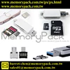 Smart phone reader & memory card reader (OTG USB reader for IOS / Android / MAC / PC / Macbook / Notebook)