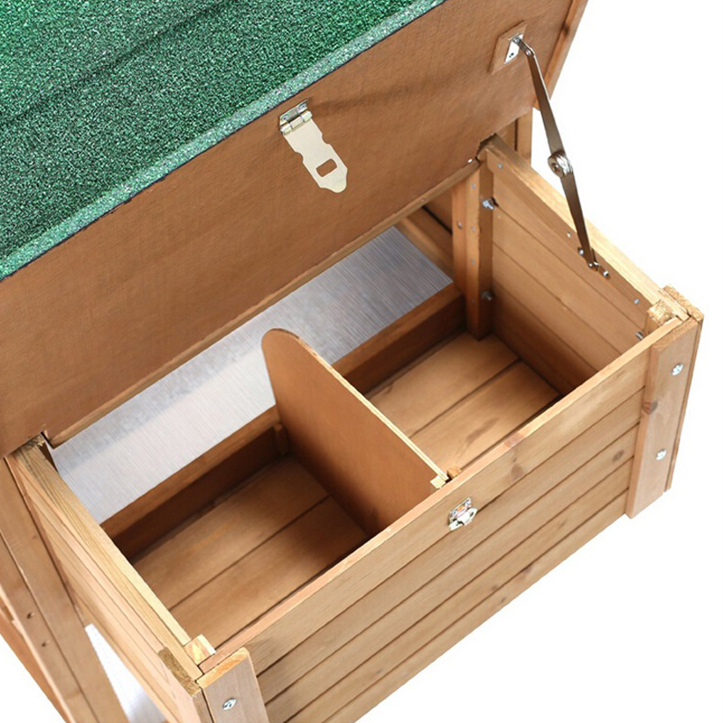 New Design Wooden Chicken Coop Flat Pack Chicken House With Outdoor Run